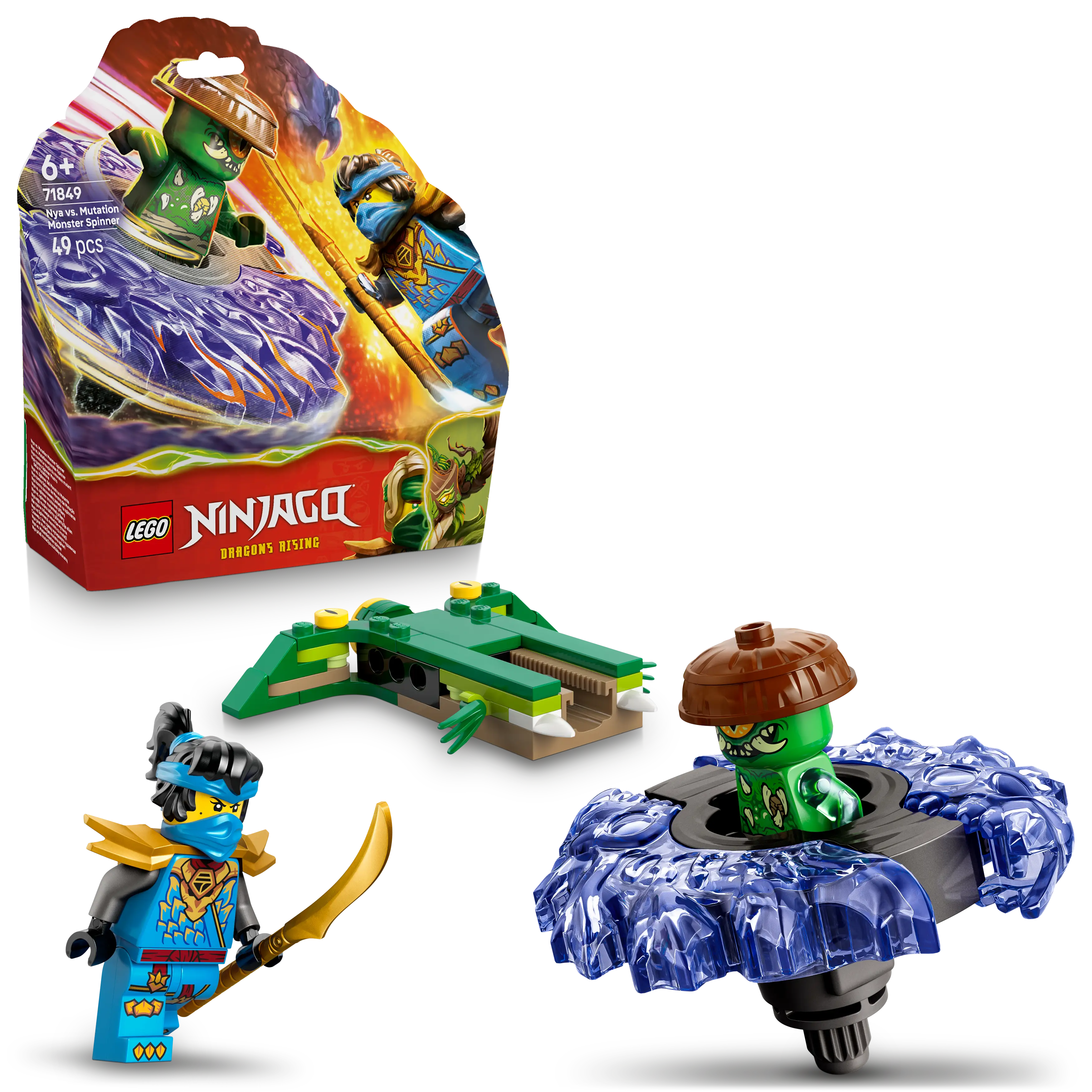 Nya vs. Mutationsmonster-Spinner (71849)