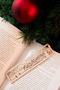 Luxembourg HolzEdition marque-page Gëlle Fra + Dräi Eechelen