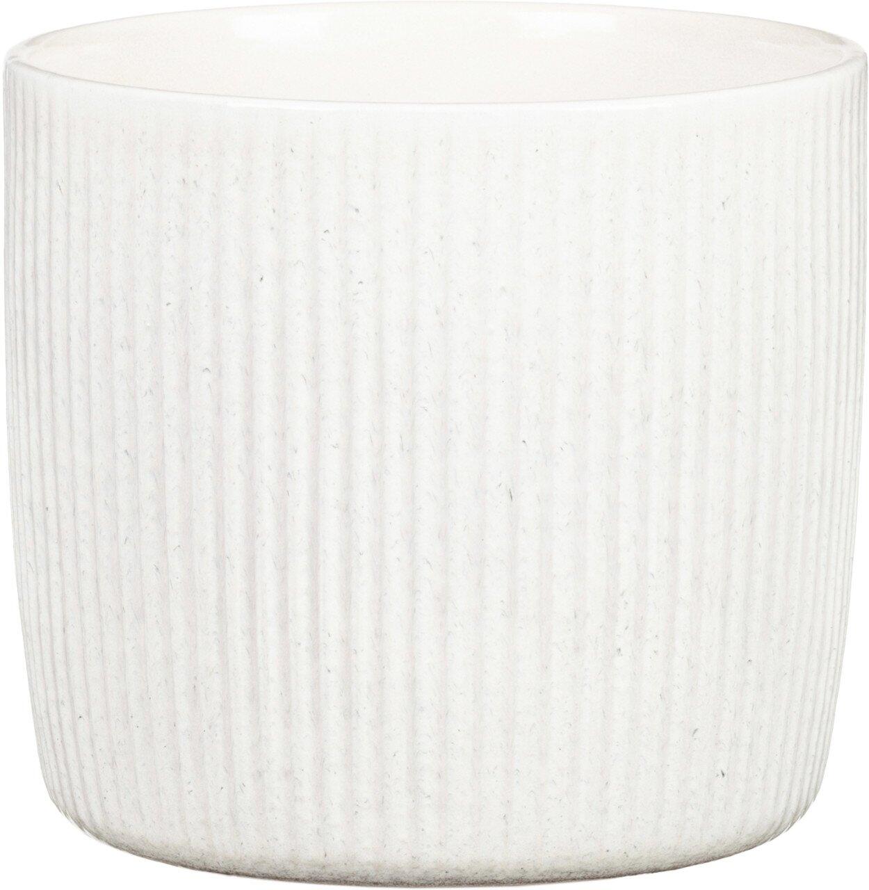 Scheurich ceramic flower pot Diameter 15 cm x 13.7 cm perla