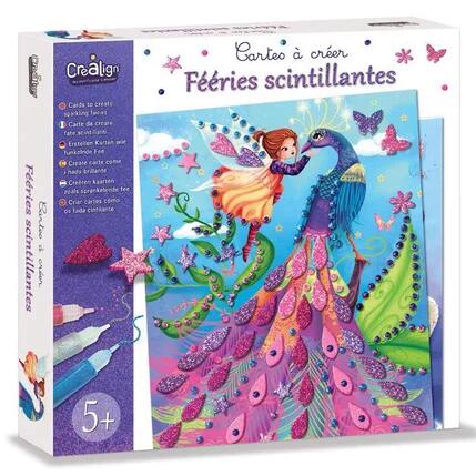 Coffret de cartes à créer – Fééries scintillantes