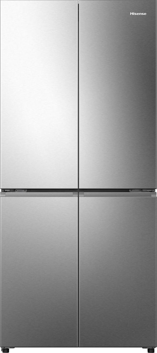 Hisense RQ5P470SAID American-style French-door refrigerator, freestanding, stainless steel, 483 L