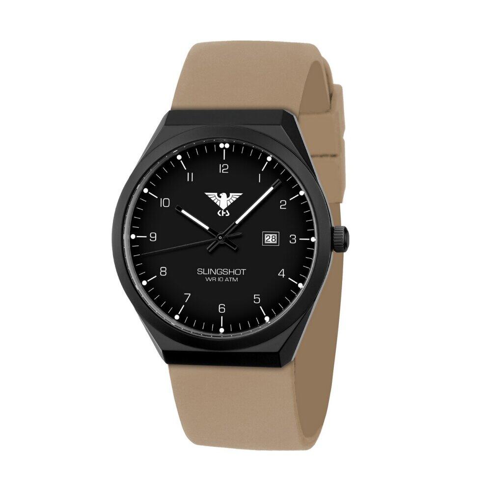 KHS - KHS.SLIBS.ST - Armbanduhr - Herren - Quarz - SLINGSHOT Black Steel