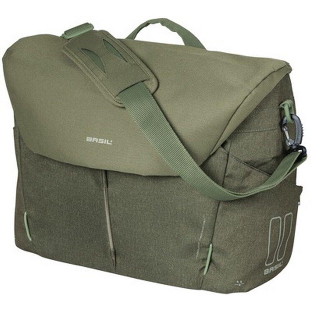 Buro bike bag Basil B-Safe Commuter Nordlicht 17 liters 41 x 14 x 32 cm - Olive green