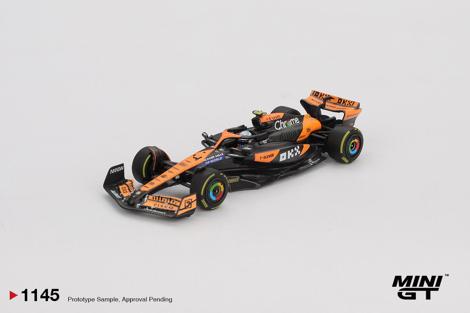 [En précommande] Mini GT - #MGT01145-L - McLaren MCL38 #4 Lando Norris - 2024 F1 GP de Hongrie 2e place - 1/64
