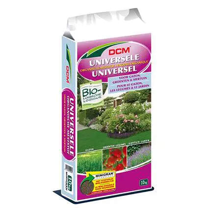 DCM Meststof Gazon Pur – Engrais Gazon 10 Kg – Pour Un Gazon Vert Dense Et Résistant