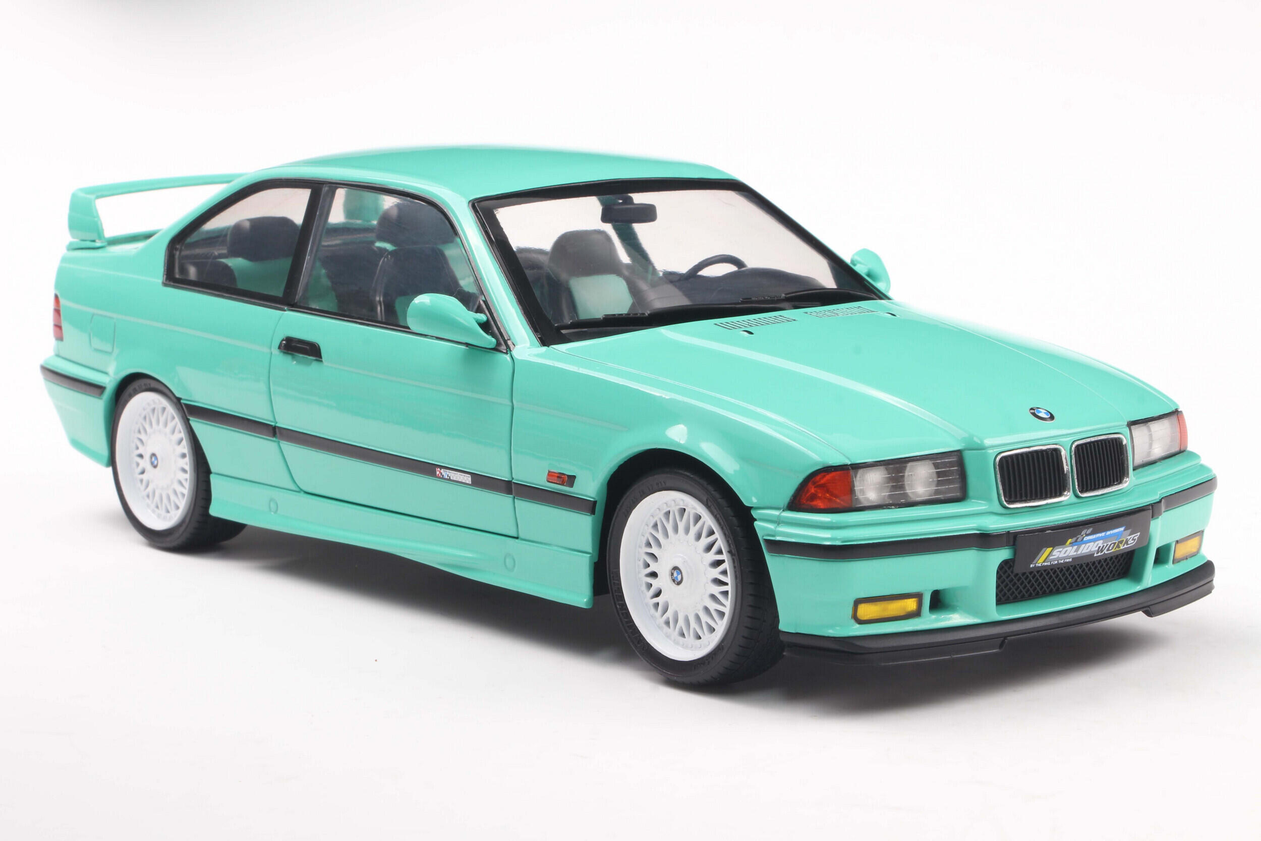 Solido - S1803916 - BMW M3 Coupe (E36) - Solido Works - Mint Green - 1/18