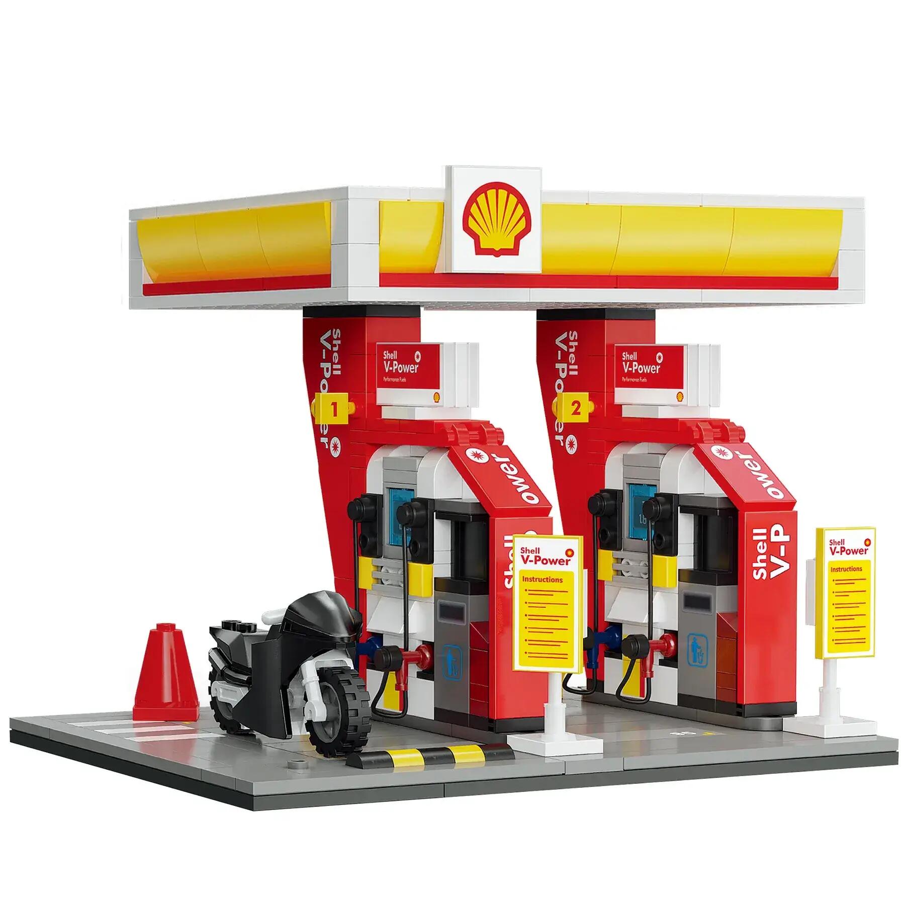 Shell Tankstelle (305 Teile) (C66028W)