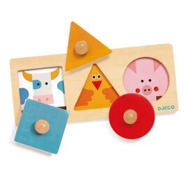 Wooden & Pegged Puzzles Djeco