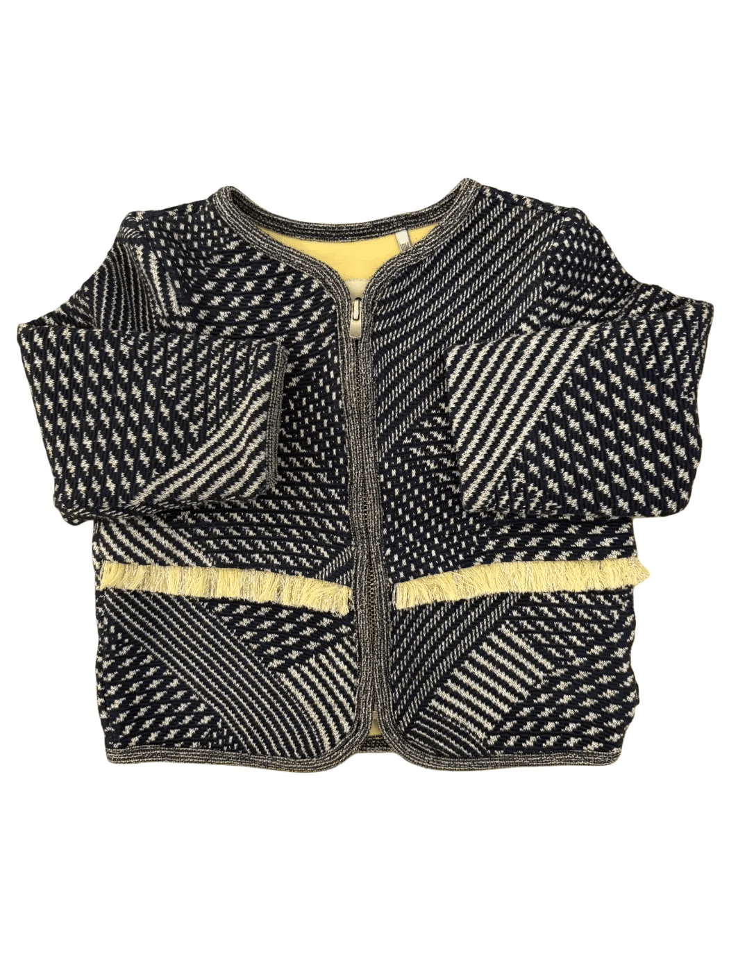 IKKS Navy Zip Cardigan (18M / 80)