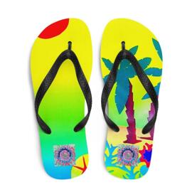 Bade-Zehentrenner Flip-flops Badeschuhe Bademode Creative Academy