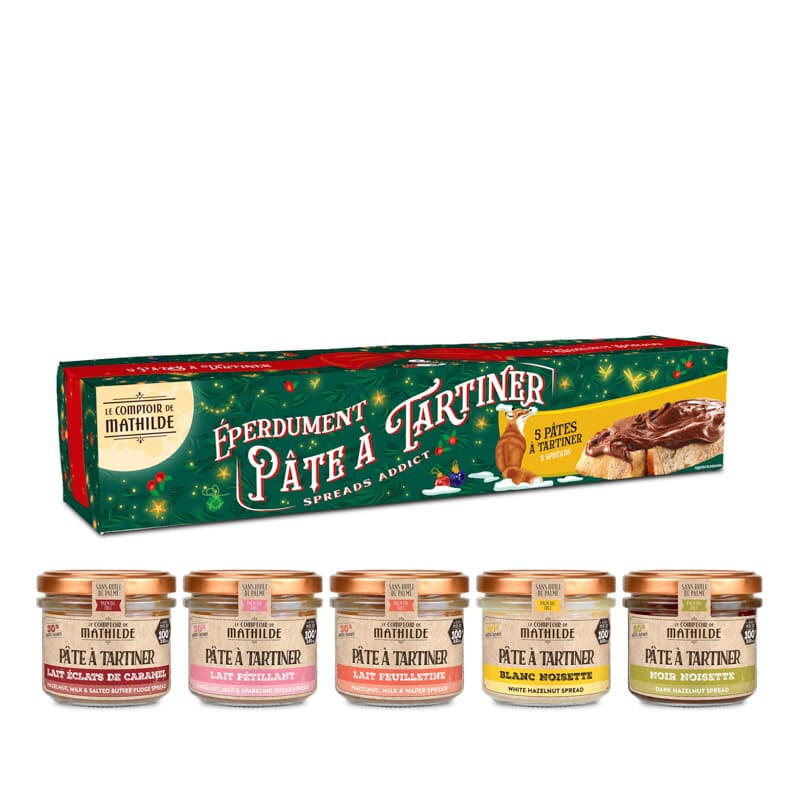 Gift box of 5 spreads - 5x100g