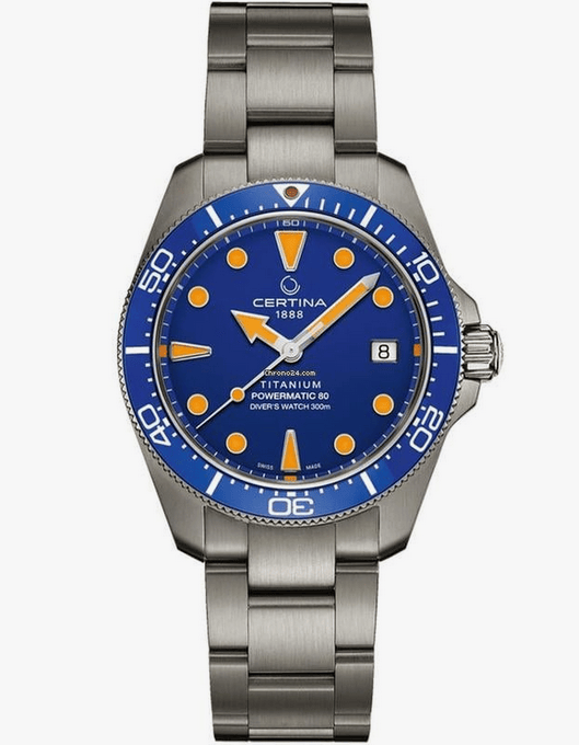 Montre homme Certina DS Action Diver Titanium