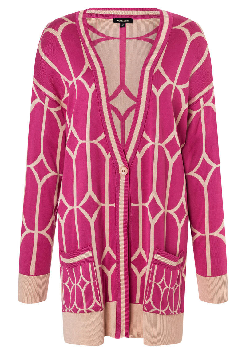 Cardigan jacquard