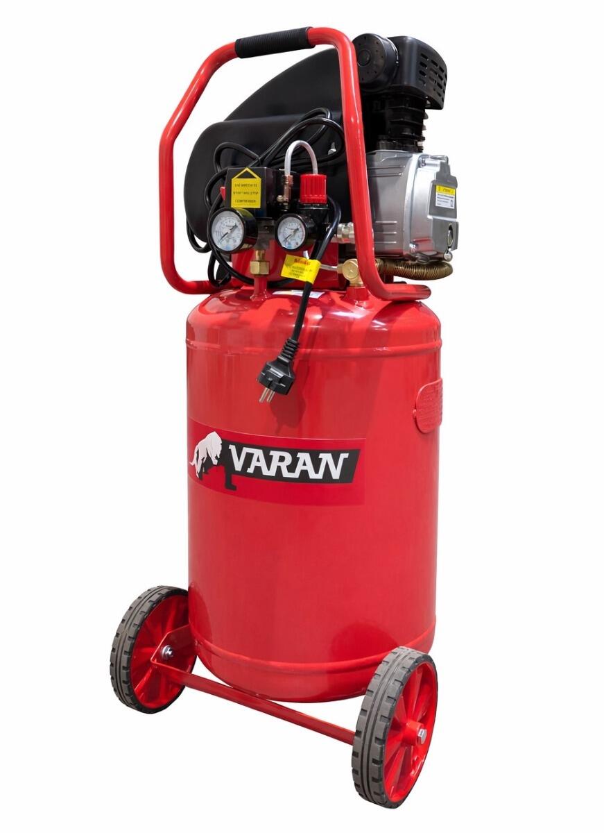 Varan Motors - LFL40 Compresseur d'air vertical 40 litres 2CV 1500W  2800rpm 150 l/min 8 bars