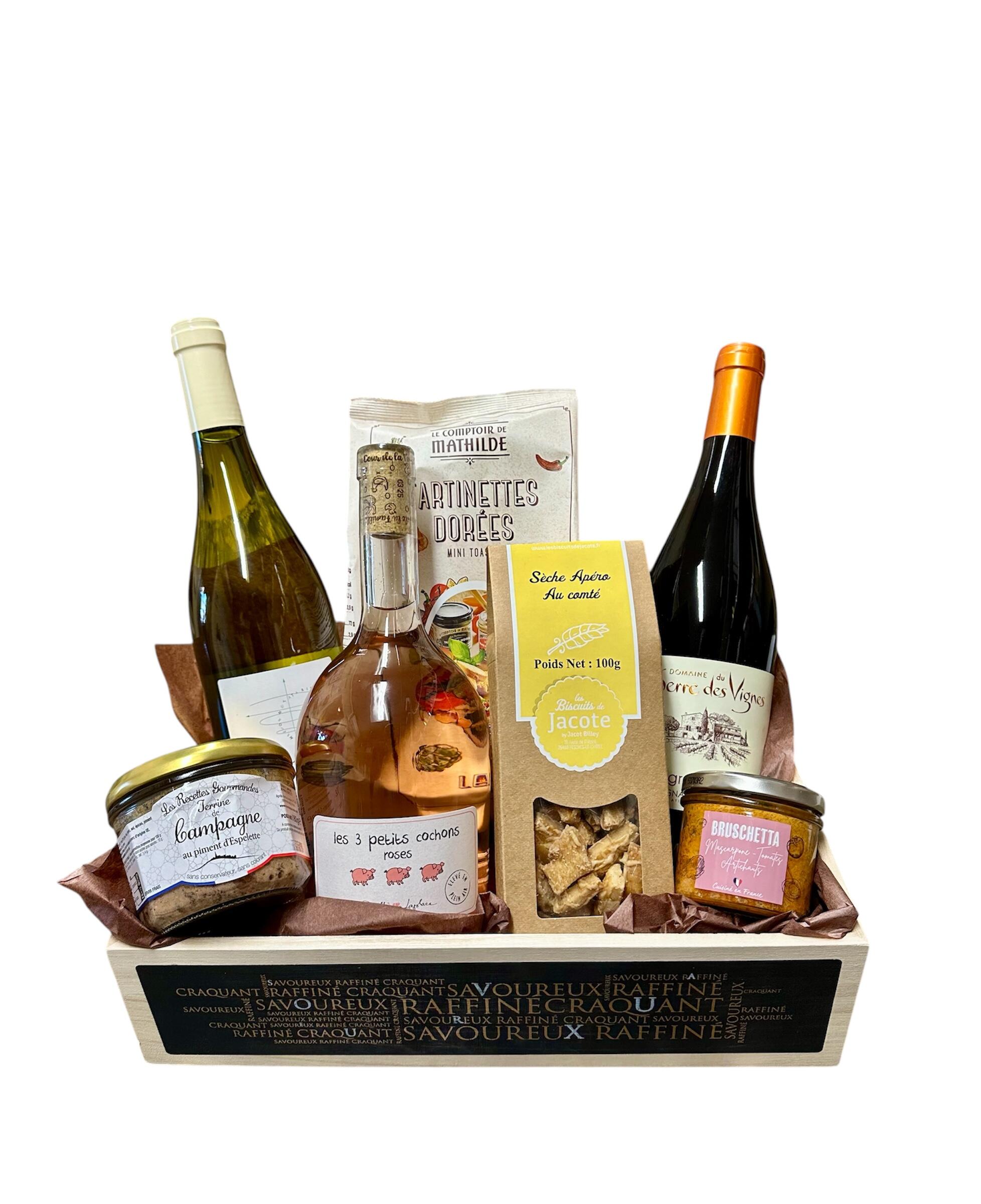 Corbeille trio apéritive
