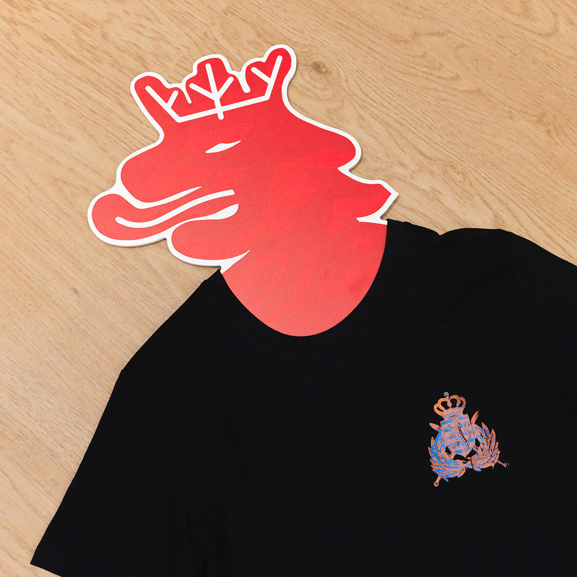 BLACK ARMY T-SHIRT