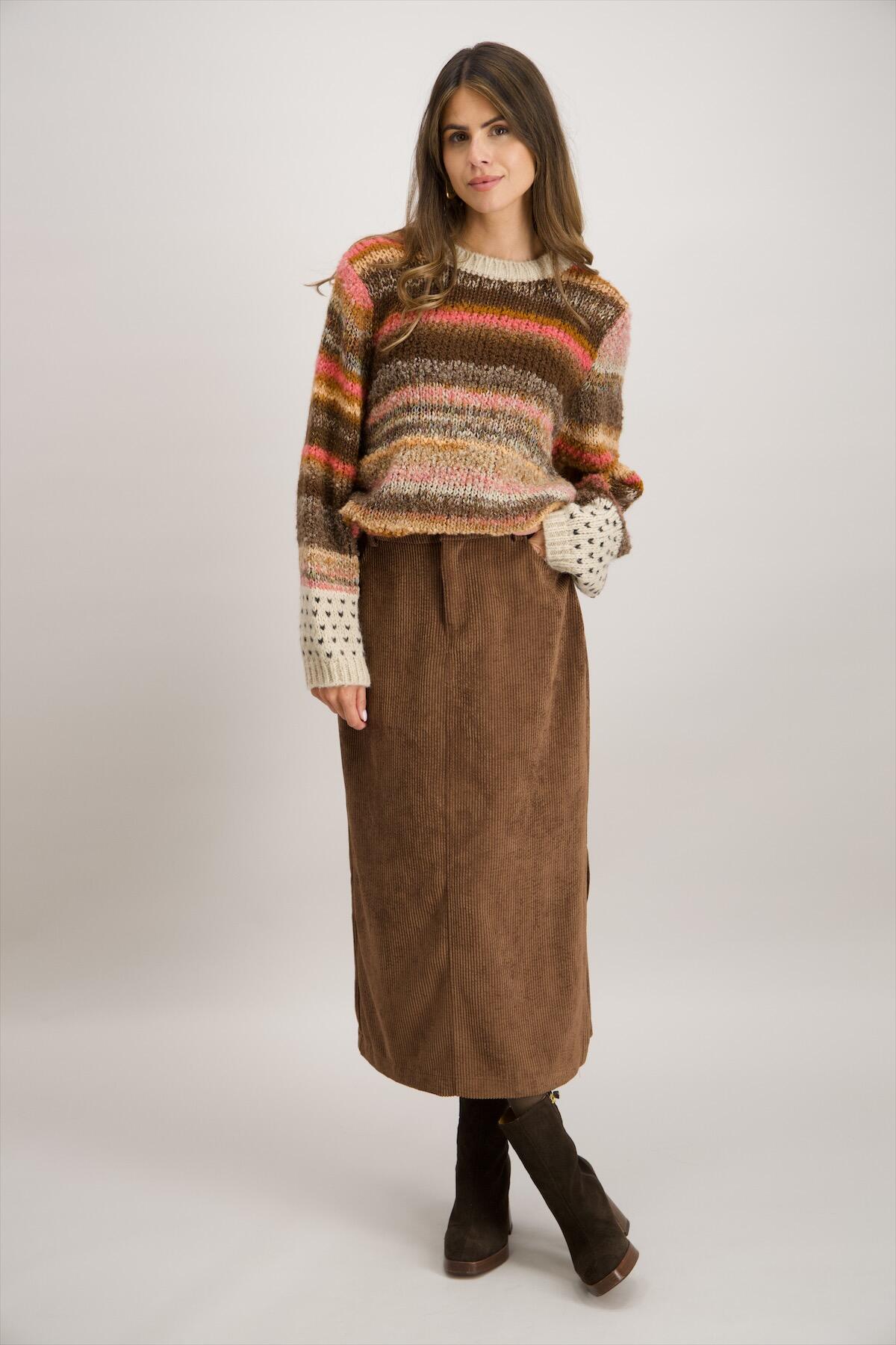 Pullover mit Streifenmuster