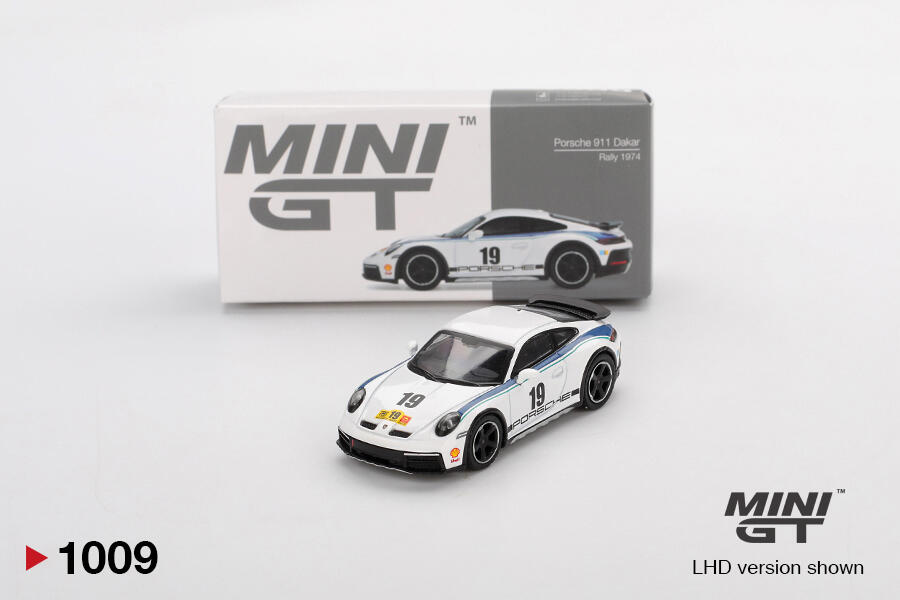 Mini GT - #MGT01009-L - Porsche 911 Dakar - Rally 1974 - 1/64