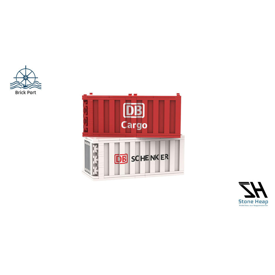 2 conteneurs DB Container de 20 pieds