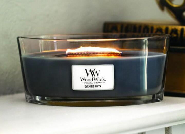 Onix crackling scented candle, 453.60 g, Woodwick