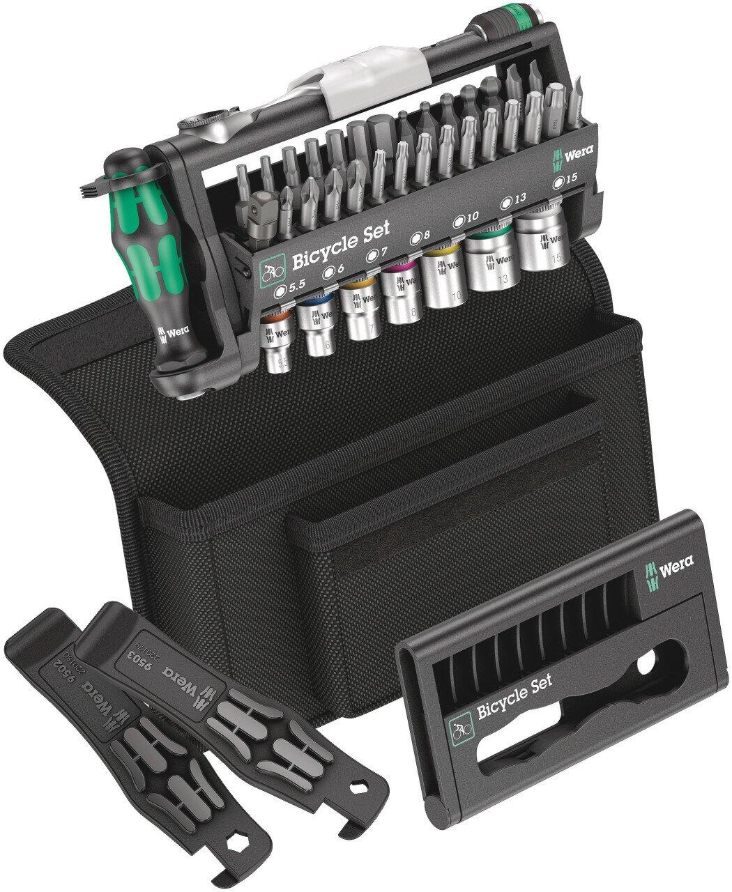 Wera Knarrensatz set de cliquets pour vélo 3 – 41 pièces