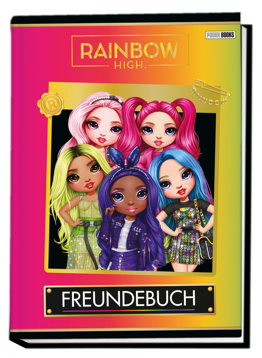 Panini Verlags GmbH Panini : Rainbow High : Livre d'or