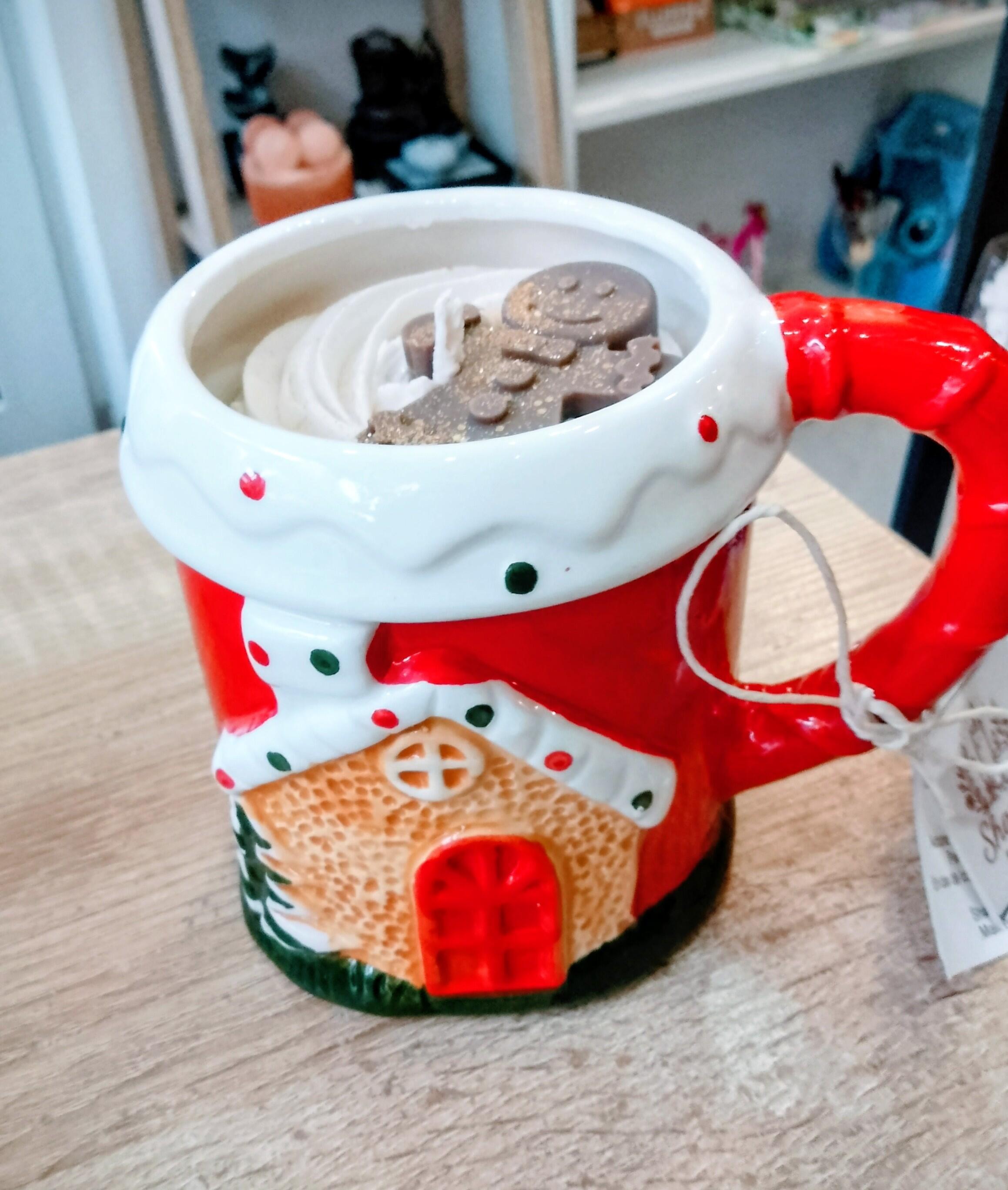 Hot Chocolate Scented Christmas Candle, 300 g