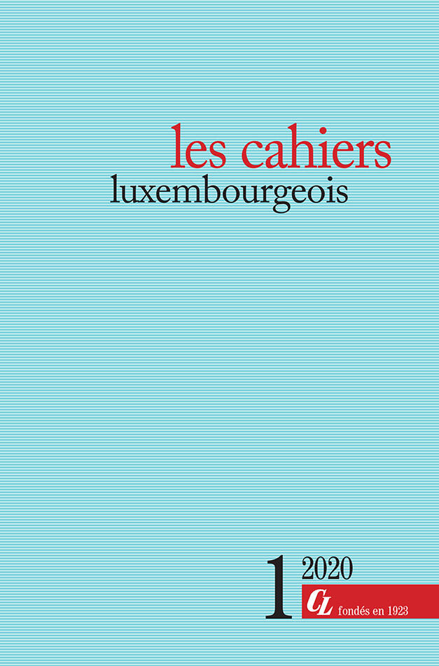 Cahiers luxembourgeois 1.2020