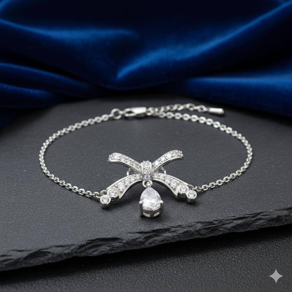 Bracelet RS B026 Pierre en forme de coeur 5 mm