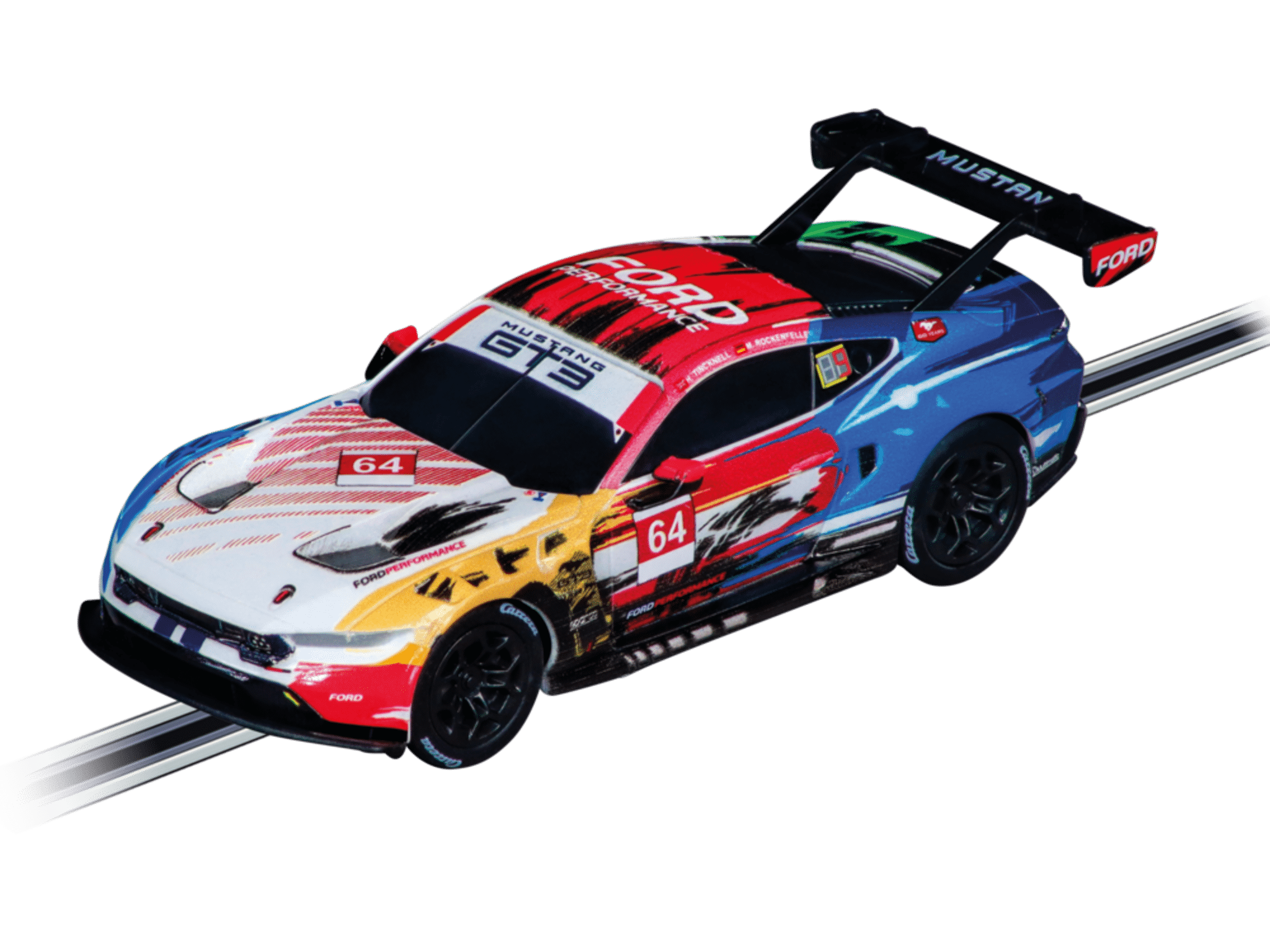 Carrera 20064292 Ford Mustang GT3 'Champion Spirit Livery' (2024) Carrera GO!!! - Slotracing