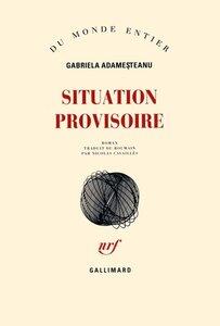 Adamesteanu Gabriela: Situation provisoire