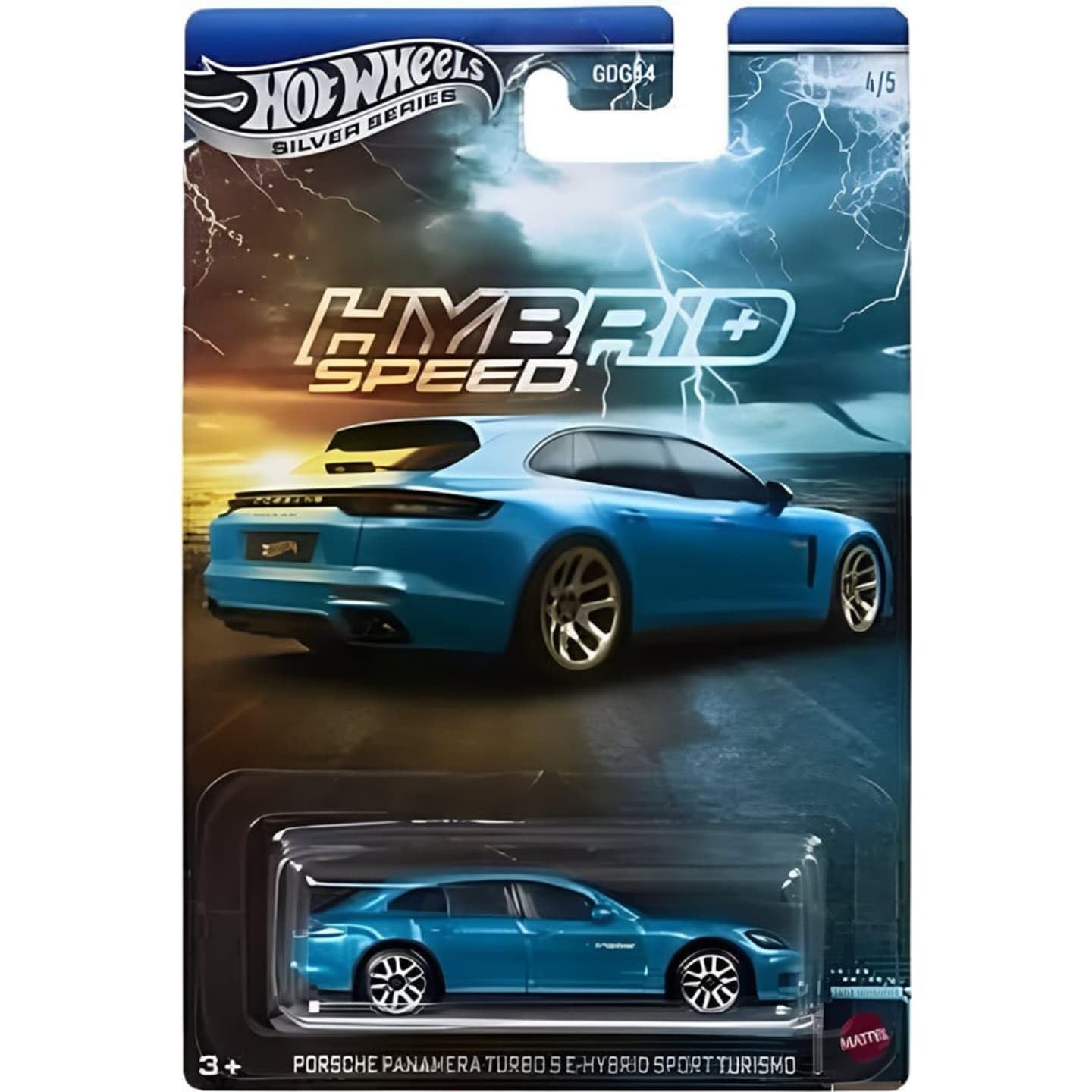 Hot Wheels - Silver Series - JDY87 JCB79 - Porsche Panamera Turbo S E-Hybrid Sport - Hybrid Speed - 1/64