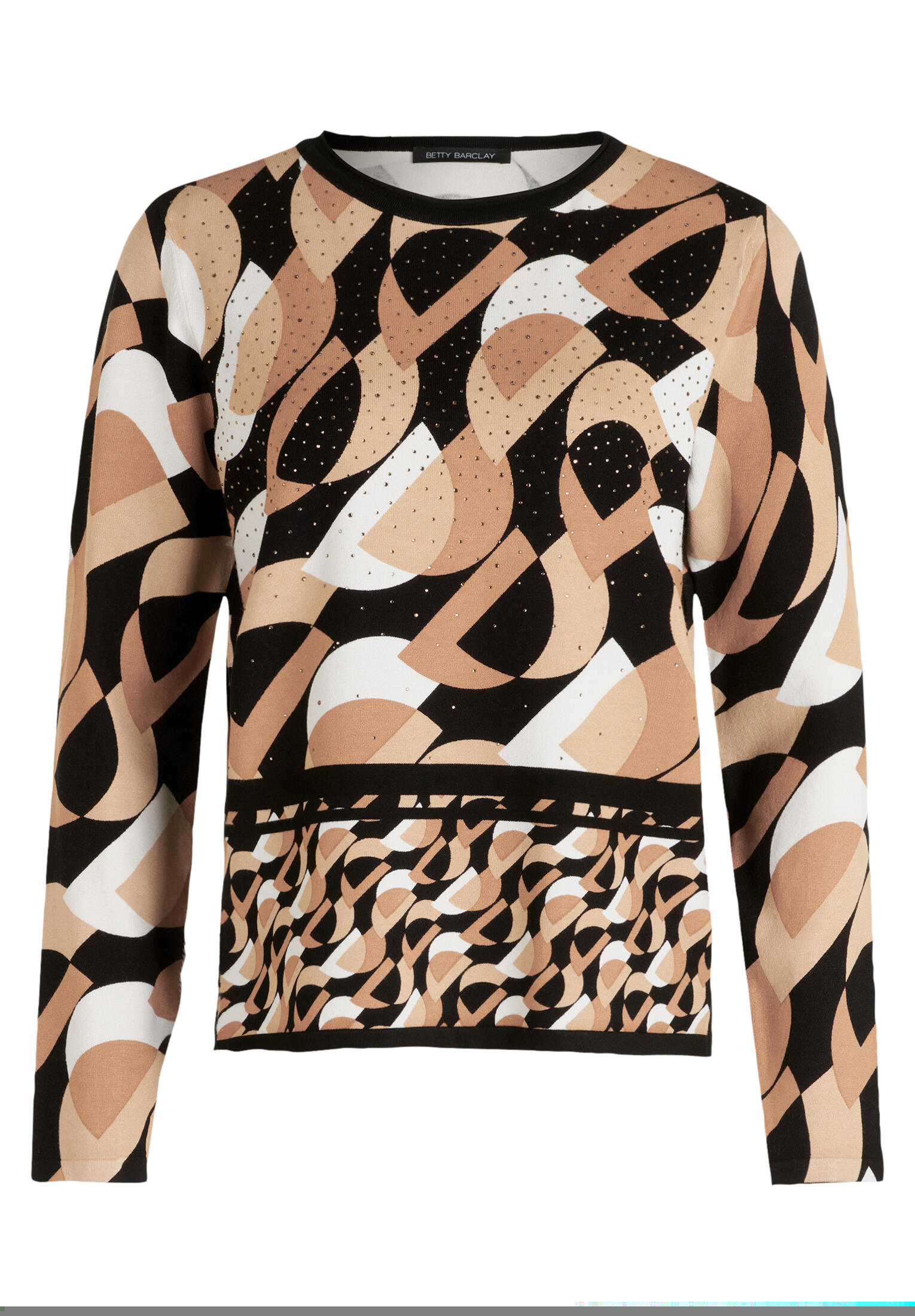 Pull en maille court à manches courtes