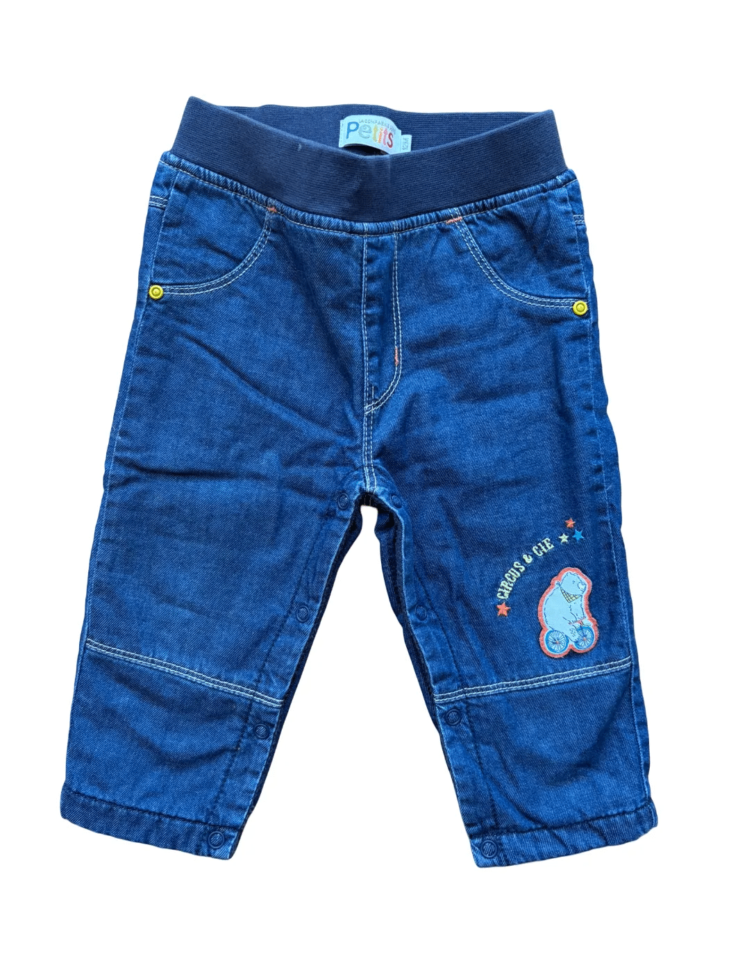 La Compagnie des Petits Fleece-Lined Circus Jeans (12M)