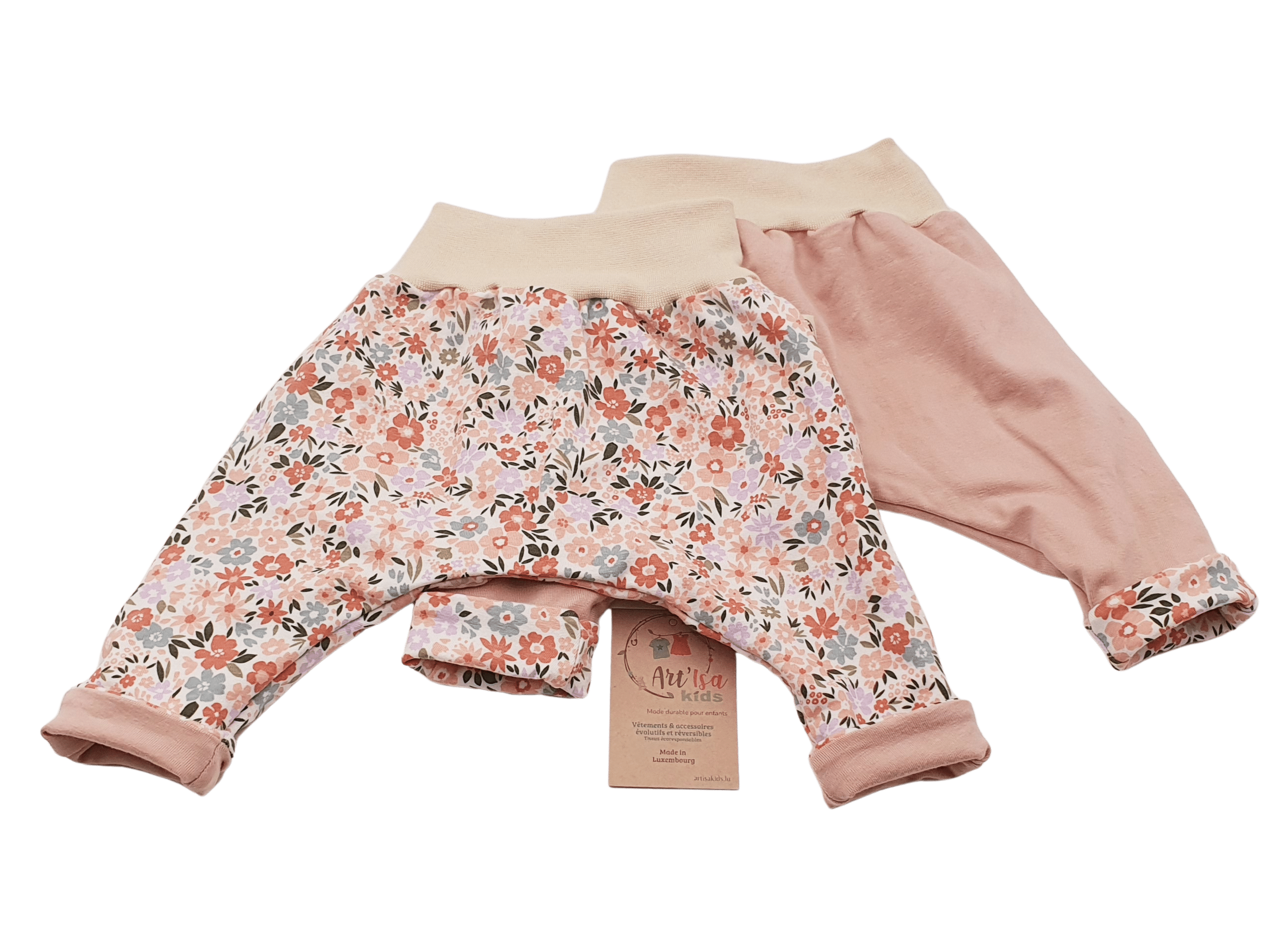 Wende- und mitwachsende Haremhose "Liberty"