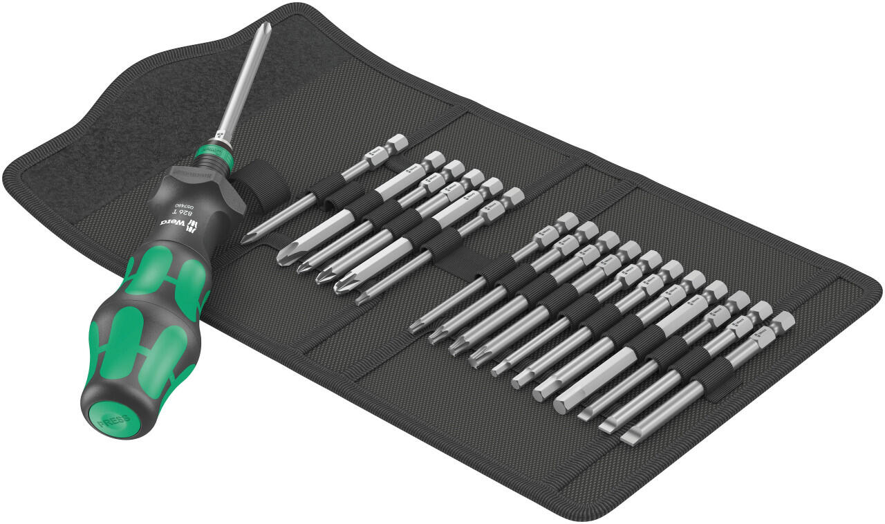 Wera set de tournevis Kraftform Kompakt Turbo 1 19-teilig