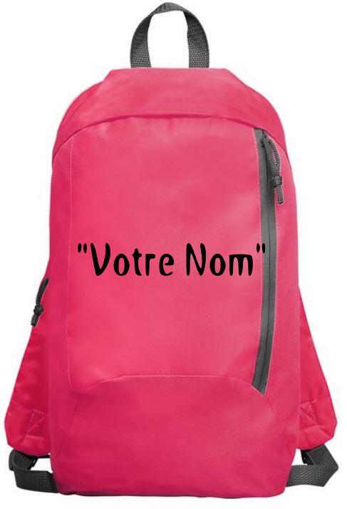 Sac de sales sport avec prenom