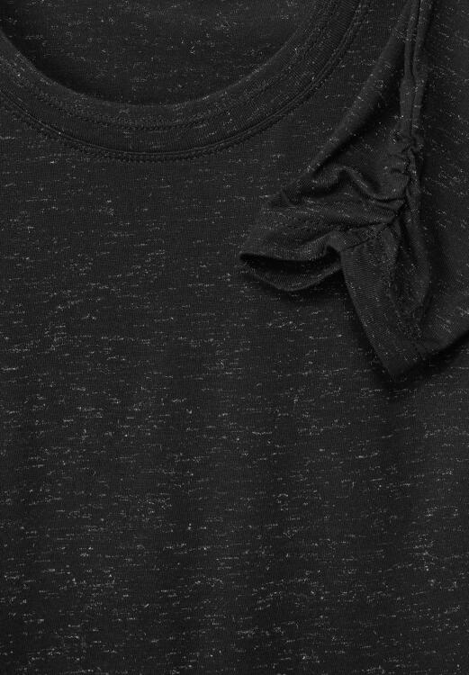 Cecil Melange glitter shirt | Letzshop | V-Shirts
