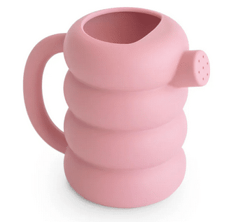 Mushie jouet de bain arrosoir en silicone pour enfants Couleur : Peony