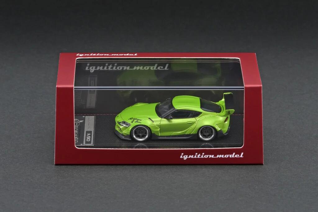Ignition Model - #IG2336 - Pandem Supra (A90) - Toyota - green metallic - 1/64