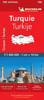 Michelin Carte (rouge) Turquie 758 