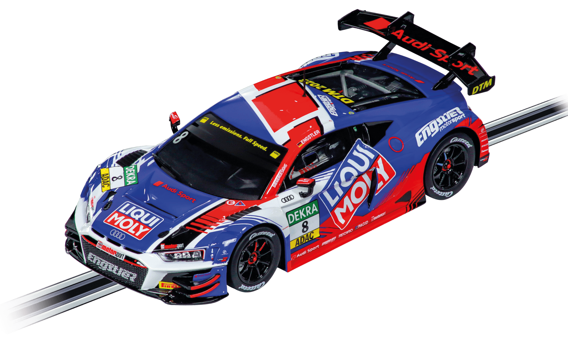 Voiture Slot Audi R8 LMS GT3 EVO II Valentino Rossi N°46 - échelle 1/43, Marque CARRERA, Neuve