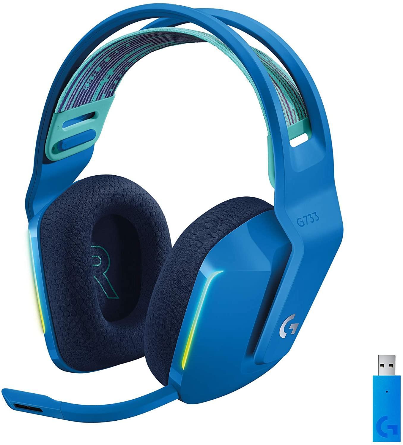 Logitech G PRO X Casque Gaming Over-Ear avec Micro BLUE VOICE, DTS