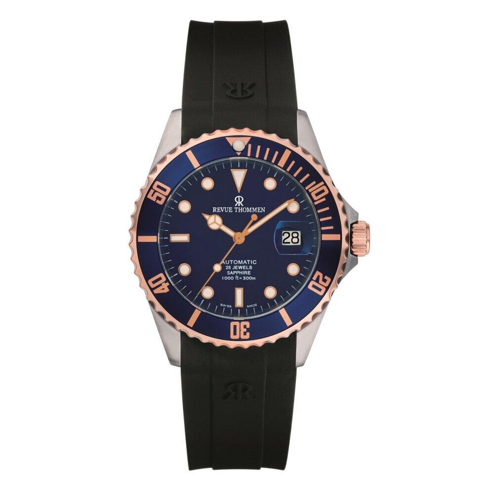 Revue Thommen - Montre-bracelet pour homme - Chronographe automatique - Diver - 17571.2855