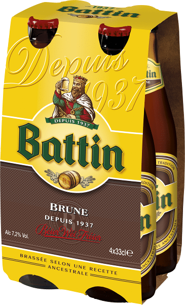 BATTIN BRUNE 7.2° VP 4X33CL