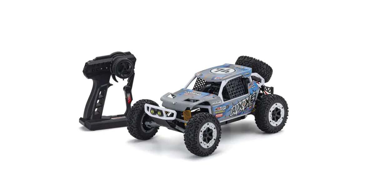 Kyosho EZ Series Axxe 2.0 1:10 Readyset RC 2WD Buggy bleu Kyo: 34406T2B