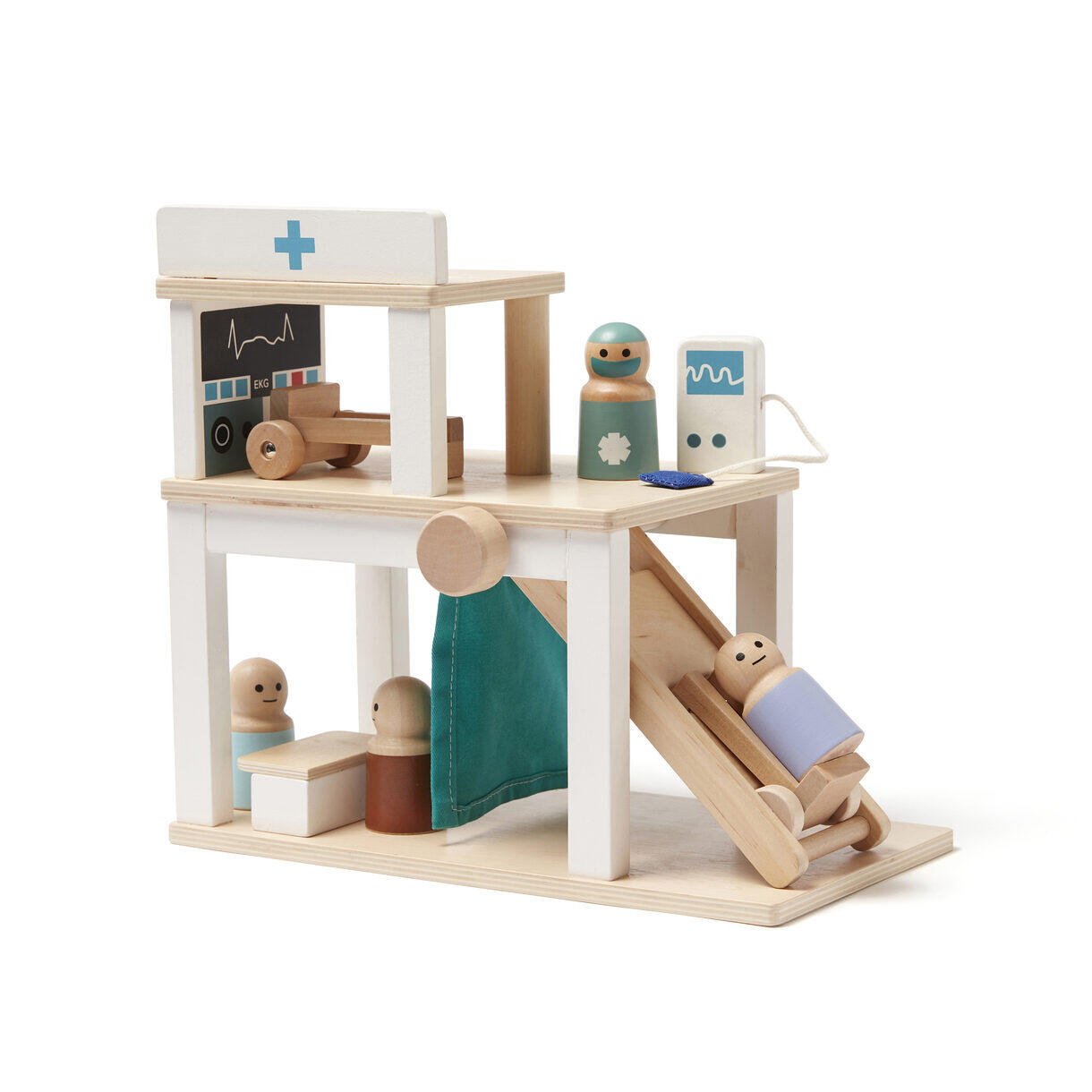 Kid's Concept Hôpital-jouet en bois, +3 ans