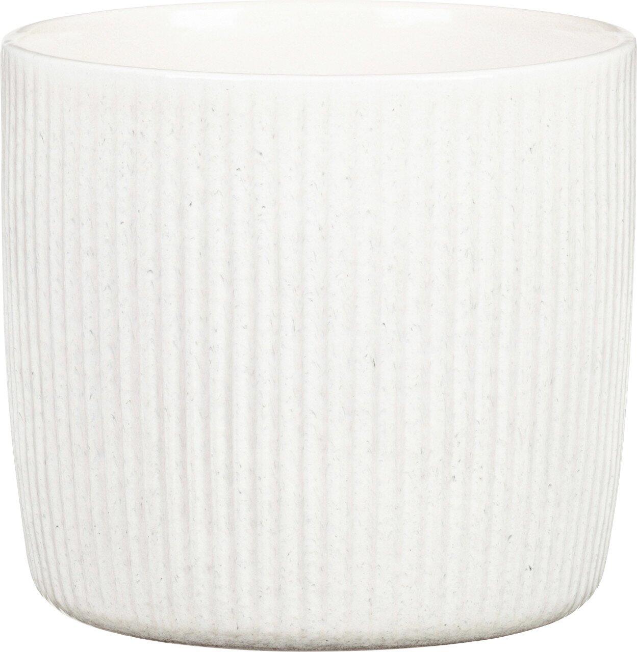 Scheurich ceramic flower pot, diameter 13 cm, height 11.7 cm, perla