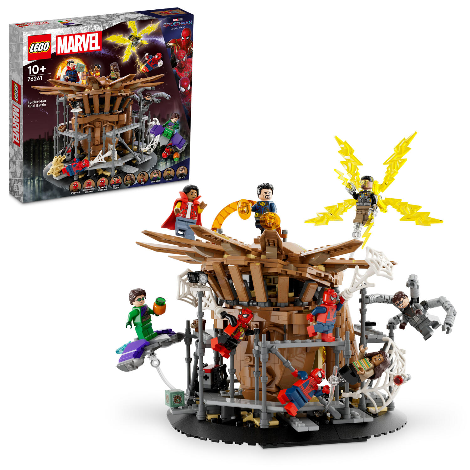 LEGO Marvel 76226 La Figurine de Spider-Man, Jouet à Construire