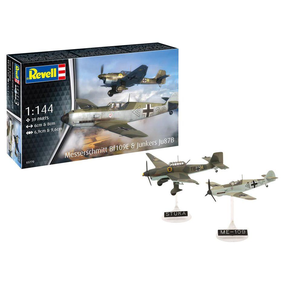 Messerschmitt BF109E & Junkers Ju87b Stuka